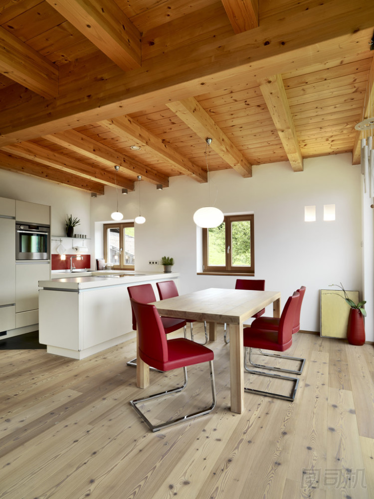 現(xiàn)代廚房和飯廳圖片