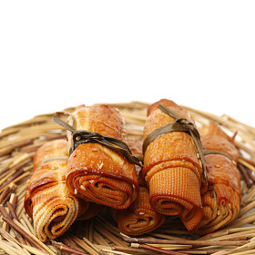 素食豆腐鸡照片