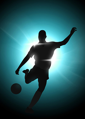 足球或足球背景