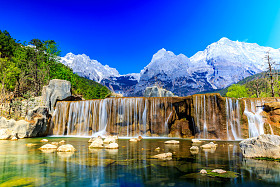 丽江： 玉龙雪山图片