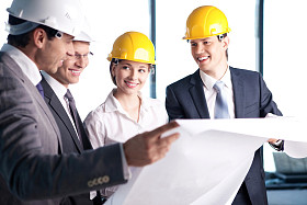 在施工现场照片