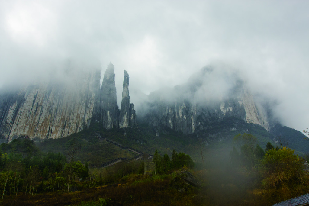 恩施大峡谷山风景 恩施大峡谷山风景