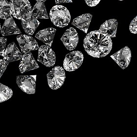 钻石作为概念作文中 3d