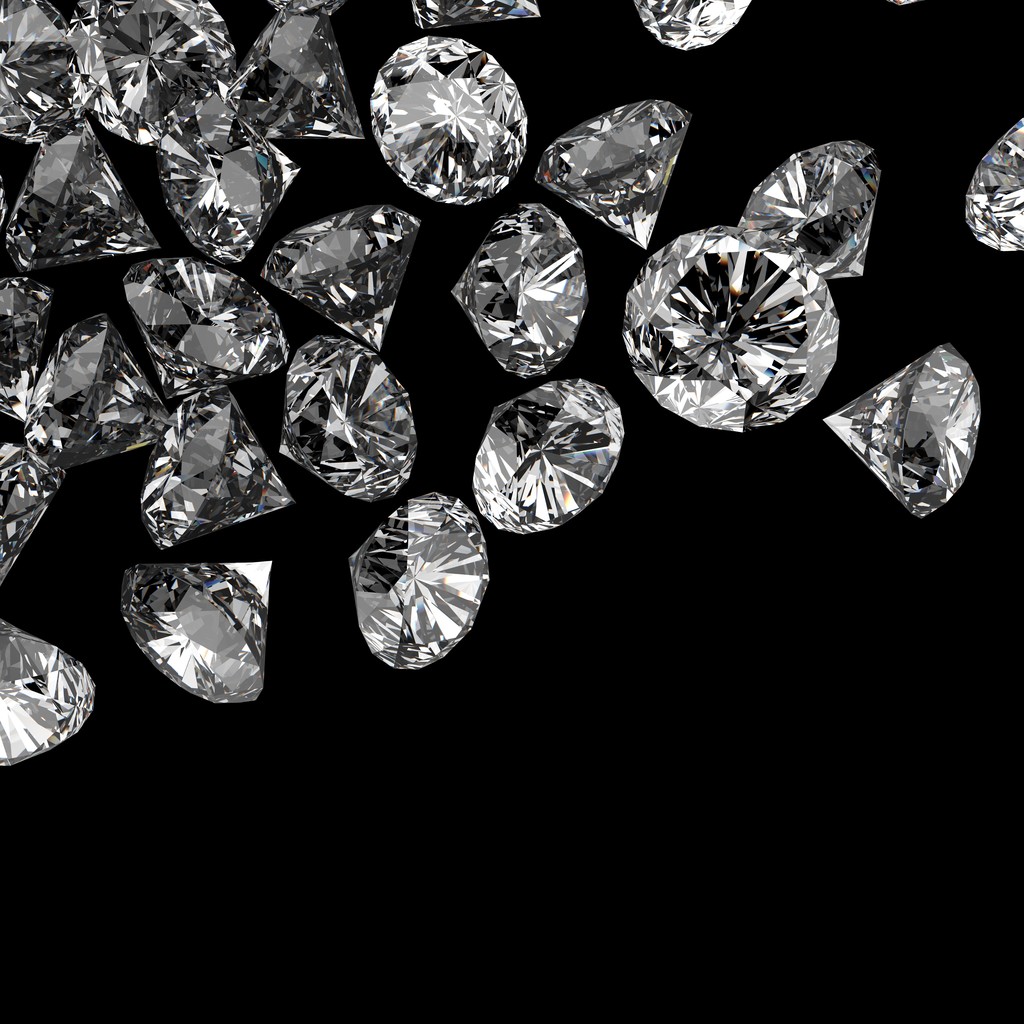 钻石作为概念作文中 3d