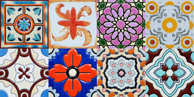 葡萄牙瓷磚的模式.圖片