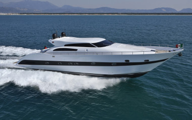 意大利 tirrenian 海面，比薩海岸 tecnomar 天鵝絨 90 豪華