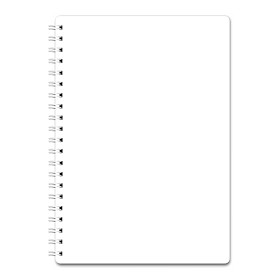 空白的现实螺旋笔记本图片