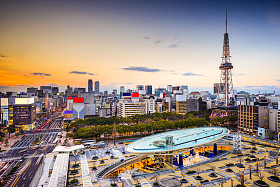名古屋日本城市天际线