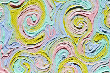 原始油画
