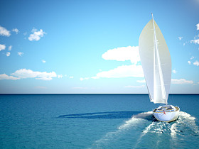 在热带浅海浮潜图片