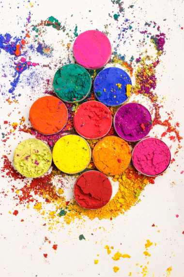 抽象的圣誕樹圖片