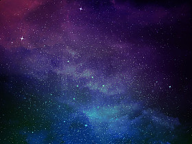 宇宙充满星图片