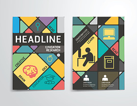 杂志封面设计模板