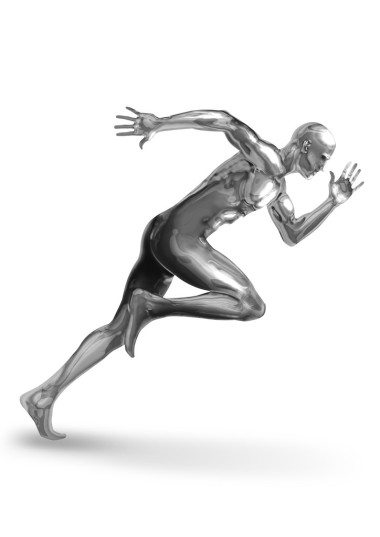 chromeman 短跑运动员