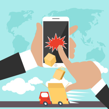 交付的概念圖片