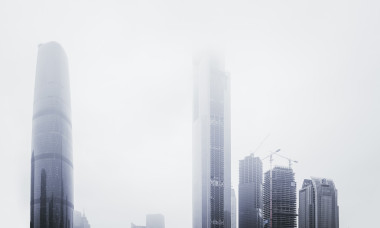 在廣州市的金融區(qū)的摩天大