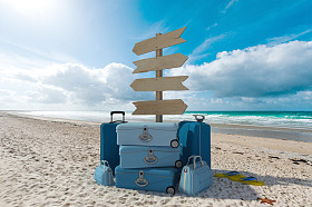 海滩度假方向照片