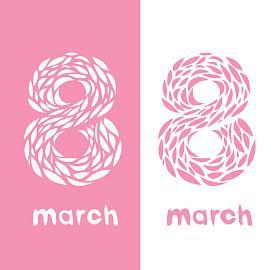 妇女一天卡图片