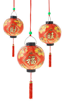 中国彩灯装饰图片