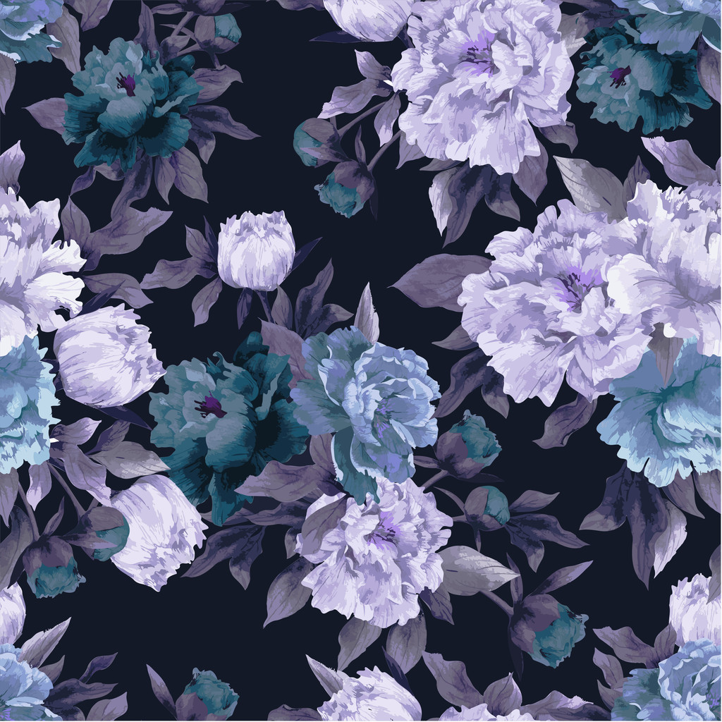 与牡丹花卉图案照片