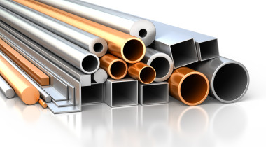 組的金屬建筑材料.圖片