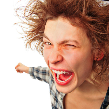 瘋狂的男人被隔絕的畫像背景圖片