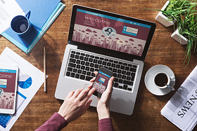 社交网络用户登录照片