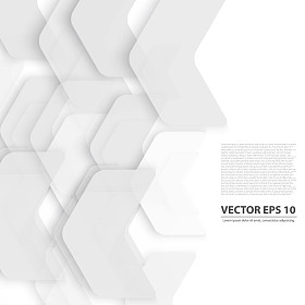 从灰色矢量抽象几何形状