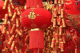 中国新的一年中国灯笼图片