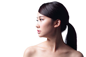 不快乐的女人摆姿势