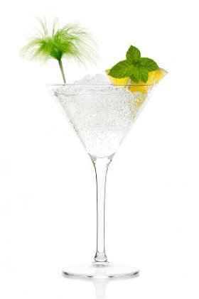 莫吉托鸡尾酒伏特加马提尼杯