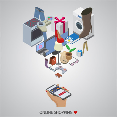 女人手與移動(dòng)電話。智能手機(jī)與云的不