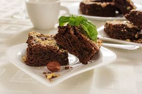 核仁巧克力饼图片