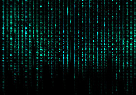 矩阵概念背景照片