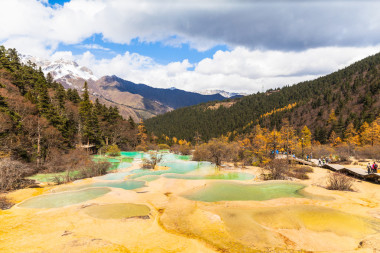 環(huán)龍國(guó)家公園在四川省，中國(guó)