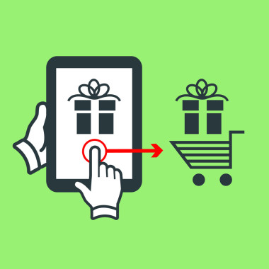 在線購(gòu)物平板電腦圖標(biāo)