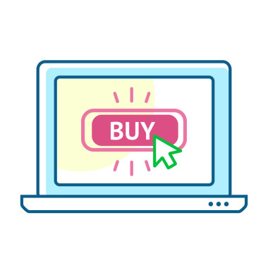 網(wǎng)上購(gòu)物概念圖片