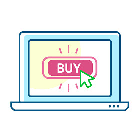 网上购物概念图片