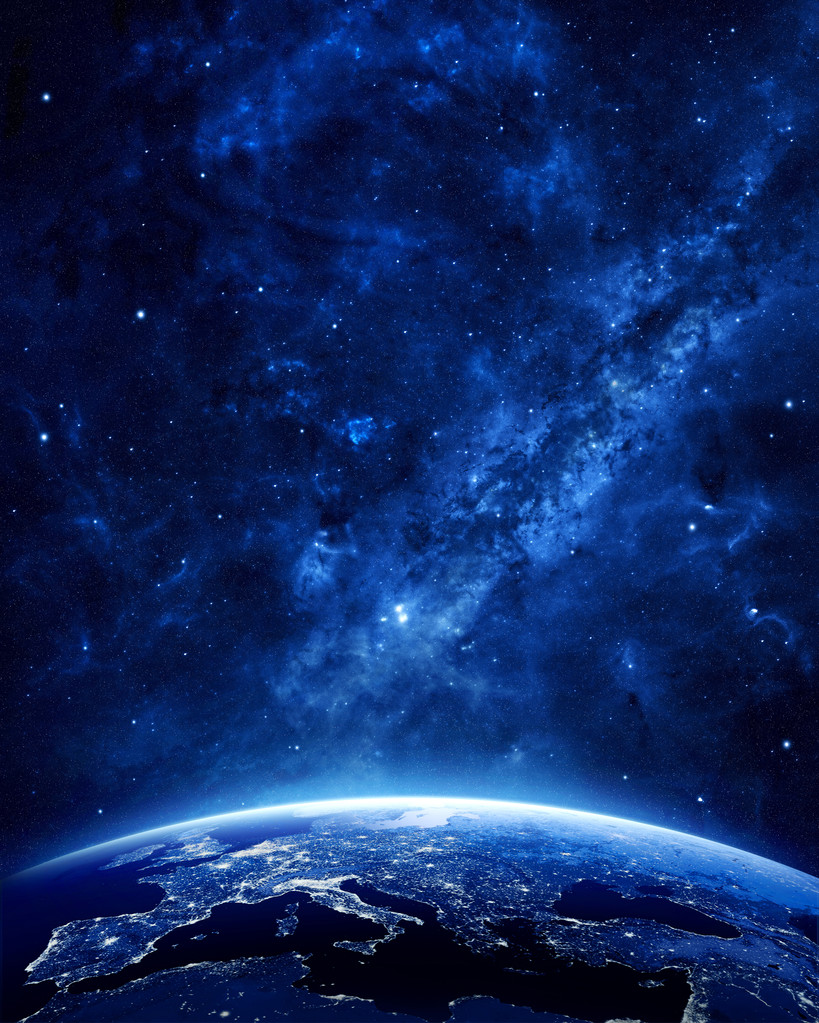 地球在晚上图片 地球在晚上图片