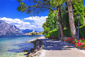 风光的北方意大利-Lago di garda 索莲托