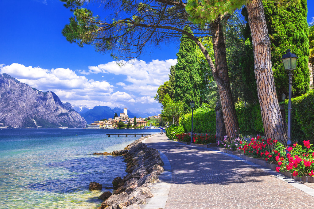 风光的北方意大利-Lago di garda 索莲托