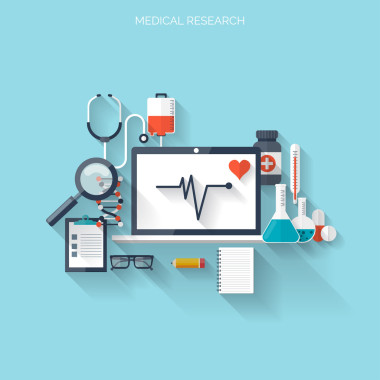 平的卫生保健和医学研究的背景。医疗保健系统的概念。医学和化学工程.