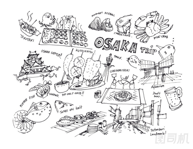 大阪的一個(gè)地標(biāo)和項(xiàng)目