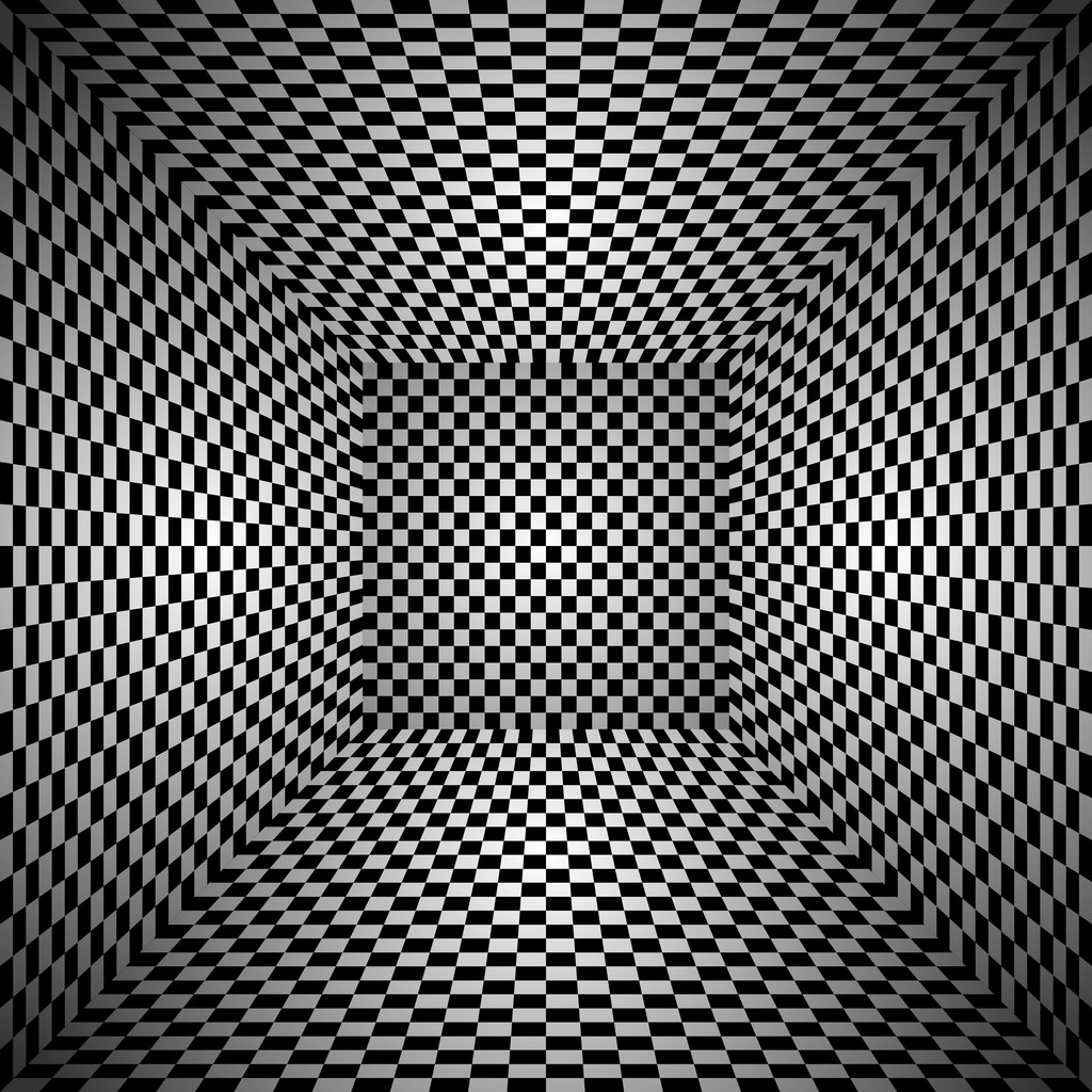 3d 房间，方格墙壁图片