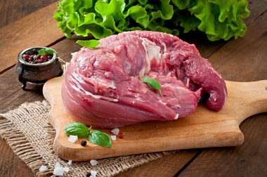 原料豬里脊肉圖片