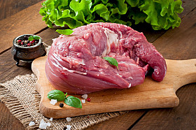 原料猪里脊肉图片