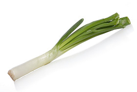 新鲜成熟的韭菜