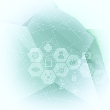 抽象的低聚幾何背景