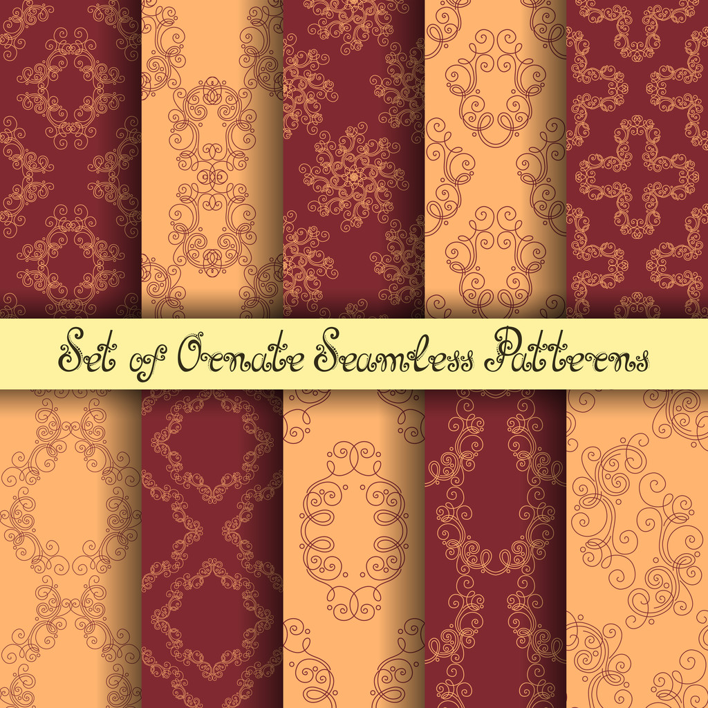 10 华丽无缝模式集图片