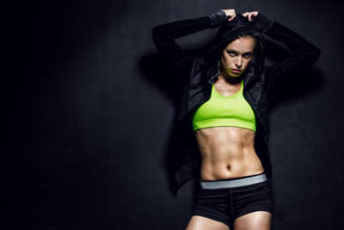 運動年輕女人圖片